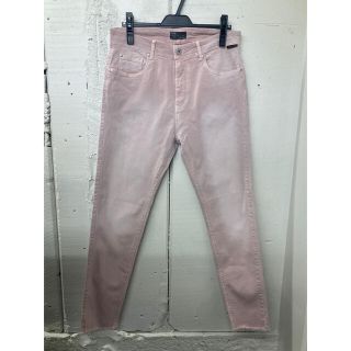 ZARA MAN ザラ メン テーパード強ストレッチ ピンクデニム 92cm