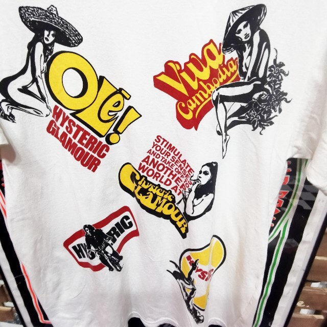 激レア】ヒステリックグラマー ガールロゴプリント 半袖Tシャツ M