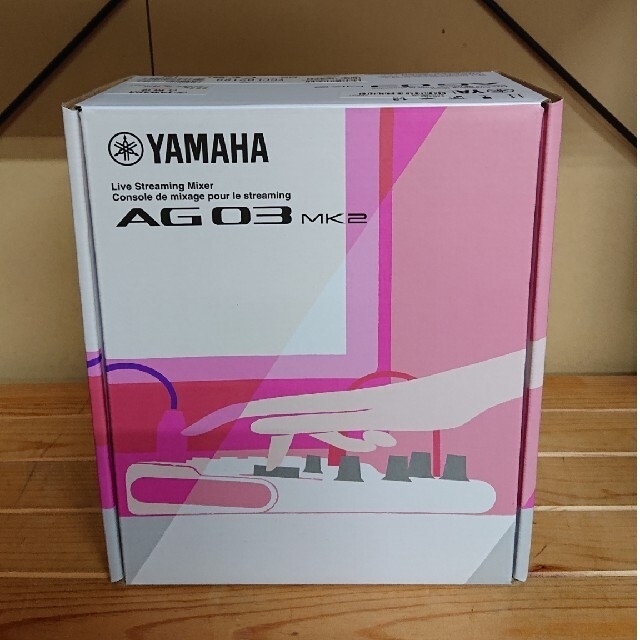 YAMAHA AG03MK2 ホワイト ストリーミングミキサー ヤマハ