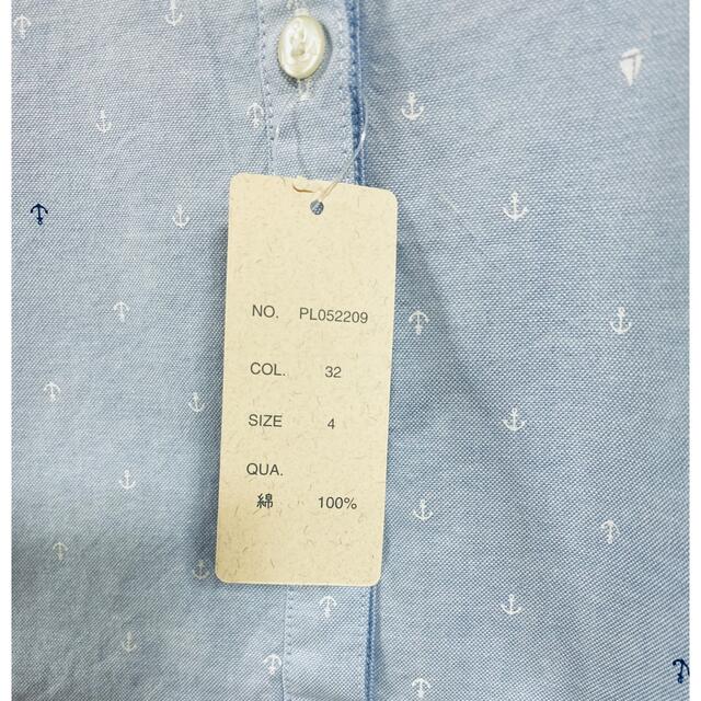 新品！ポートランド　綿100%  半袖ブラウス レディースのトップス(シャツ/ブラウス(半袖/袖なし))の商品写真