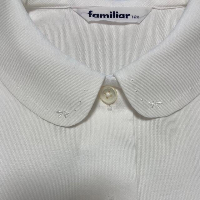 familiar(ファミリア)の②【ナガチ様ご専用です】familiar ボレロ、ブラウス125 キッズ/ベビー/マタニティのキッズ服女の子用(90cm~)(ドレス/フォーマル)の商品写真