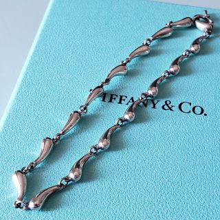 Tiffany ティアドロップ ブレスレット 18cm