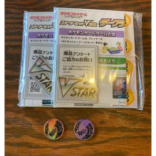 ポケモン(ポケモン)のダークライVSTAR コインとプレイマット ダメカン/VSTARマーカー入り。(カードサプライ/アクセサリ)