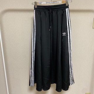 アディダス(adidas)のadidas アディダス ロングフレアスカート(ロングスカート)