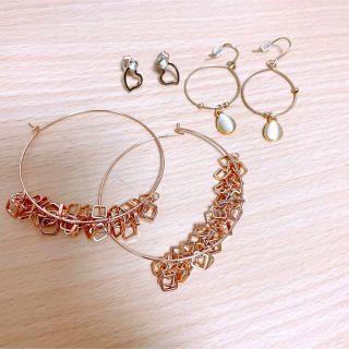 ゴールドピアス3点セット(ピアス)