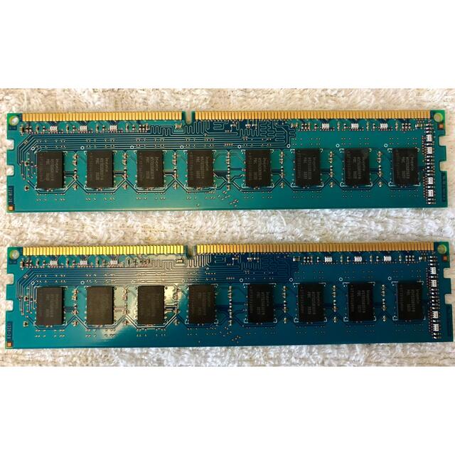 パソコン　中古メモリ　4G 2本セット スマホ/家電/カメラのPC/タブレット(PCパーツ)の商品写真