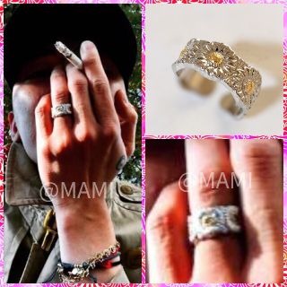 ビッグバン(BIGBANG)の💍 デイジーリング💍BIGBANG G-DRAGON 指輪 マーガレット(リング(指輪))