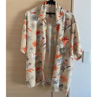 岩田剛典 着用 MAISON KITSUNE KONA BAY アロハシャツ L