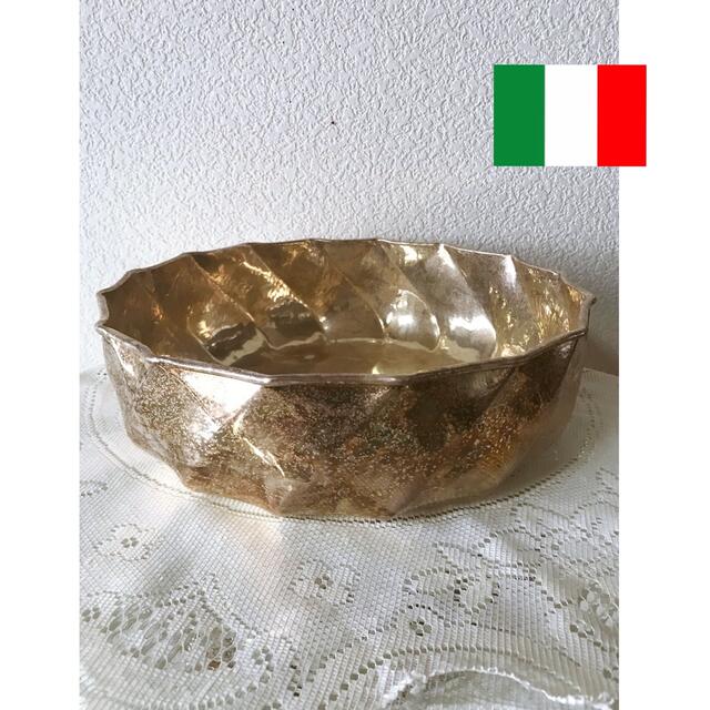 🇮🇹antique＊洋銀ボウル エンタメ/ホビーの美術品/アンティーク(金属工芸)の商品写真