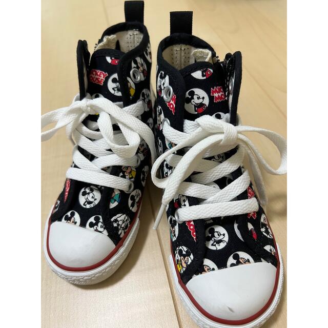 CONVERSE(コンバース)のコンバースハイカット　ミッキー　15.0㎝ キッズ/ベビー/マタニティのキッズ靴/シューズ(15cm~)(スニーカー)の商品写真