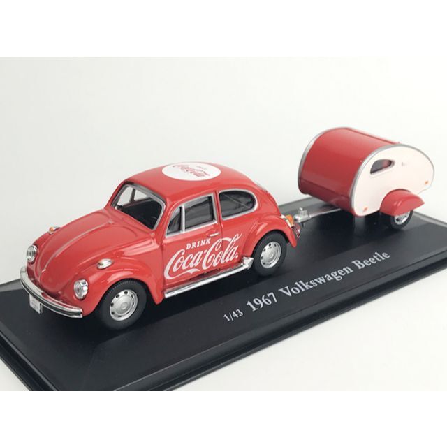 Coca-Cola VW ビートル 1967 トレーラー付 Zakka-004