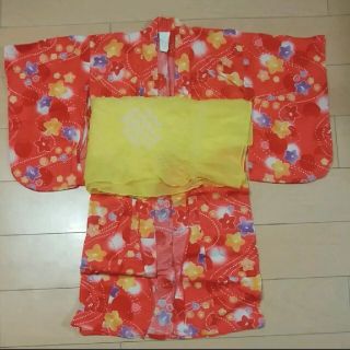 美品！ ゆかた   女の子  100センチ(甚平/浴衣)