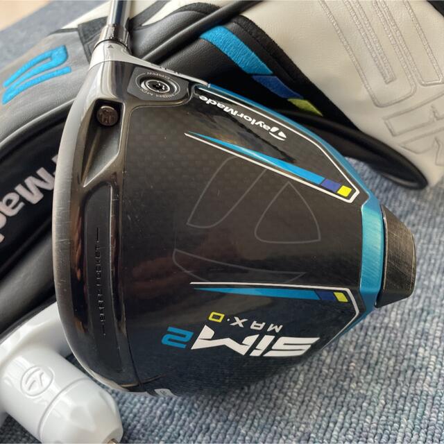 TaylorMade(テーラーメイド)の《テーラーメイド》SIM2 MAX-D 10.5 SRドライバー シム2＋付属品 スポーツ/アウトドアのゴルフ(クラブ)の商品写真