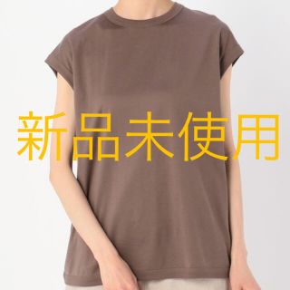 ハンドバーク(handvaerk)のhandvaerk ハンドバーク 60/2 クルーネック スリーブレス Tシャツ(Tシャツ(半袖/袖なし))