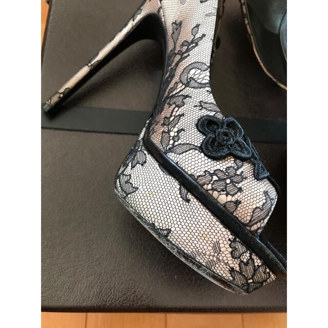 LOUIS VUITTON - LOUIS VUITTON ルイヴィトン レース パンプスの通販