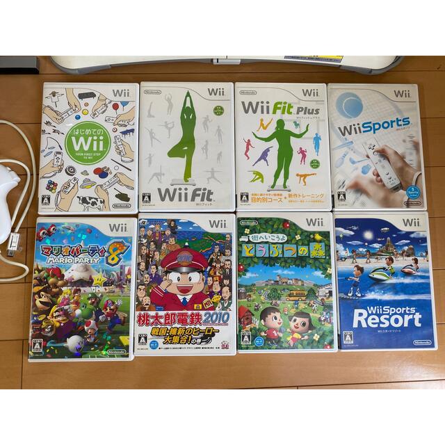 Nintendo Wii 本体　バランスWiiボード コントローラー　セット 7
