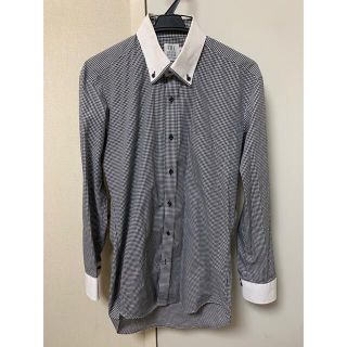 ブリックハウスバイトウキョウシャツ(BRICK HOUSE by Tokyo Shirts)のBRICK HOUSE 長袖ギンガムチェッククレリックシャツ　スリムフィット　(シャツ)