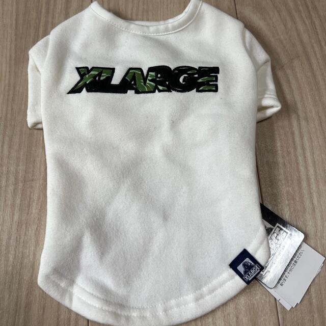 XLARGE(エクストララージ)のXLARGE  犬　服　白　Mサイズ その他のペット用品(犬)の商品写真