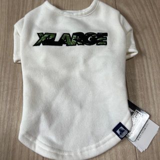 エクストララージ(XLARGE)のXLARGE  犬　服　白　Mサイズ(犬)