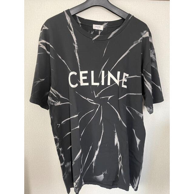 完売 e - CELINE ルーズ Tシャツ / コットンジャージー ブラック
