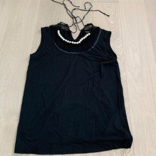 コムデギャルソン(COMME des GARCONS)のタンクトップ　ビーズ　tricot(タンクトップ)