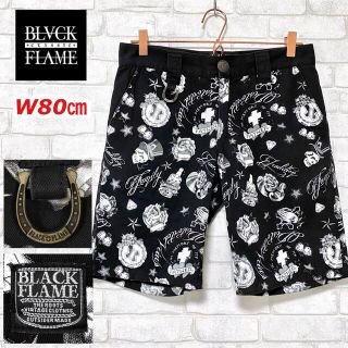 ブラックフレイム(BLACK FLAME)のBlack Flame ブラックフレイム ワークショーツ TATTOO タトゥー(ショートパンツ)