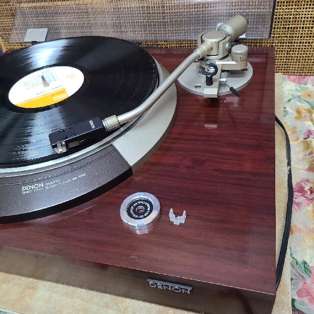 DENON - 奇跡!レストア完動超美品!MM針新品.!DENONレコード