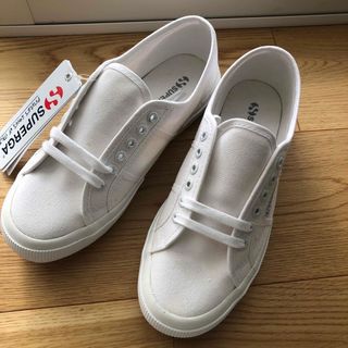 スペルガ(SUPERGA)の☀️🌈🏃‍♀️💨👟SUPERGA40 total white 2750cotu (スニーカー)