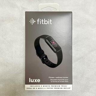 Fitbit Luxe トラッカー FB422BKBK-FRCJK(トレーニング用品)