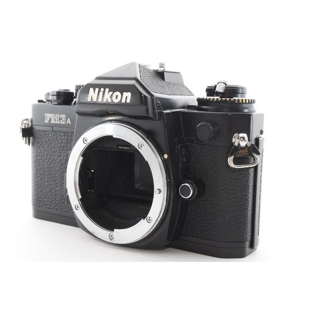 美しい Nikon フィルムカメラ FM3A 国内送料無料Nikon FM3A ブラック綺麗な完動品 Nikon FM3A ボディ ブラック