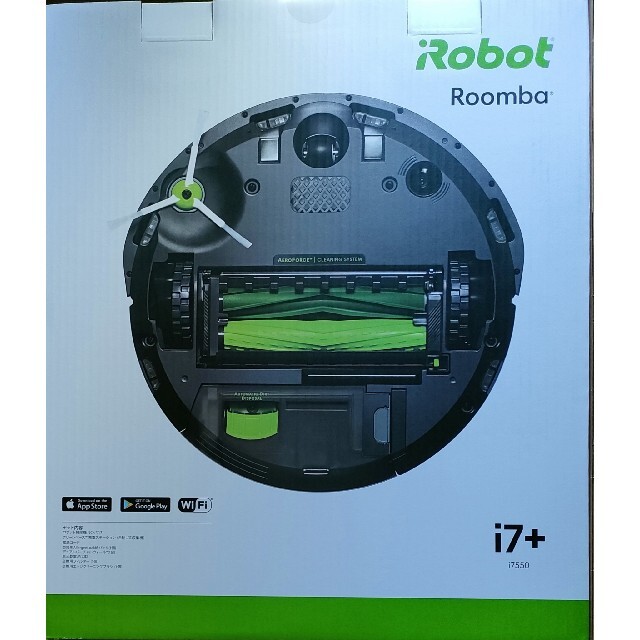 iRobot(アイロボット)の新品未使用 iROBOT ルンバ i7+ i755060 スマホ/家電/カメラの生活家電(掃除機)の商品写真