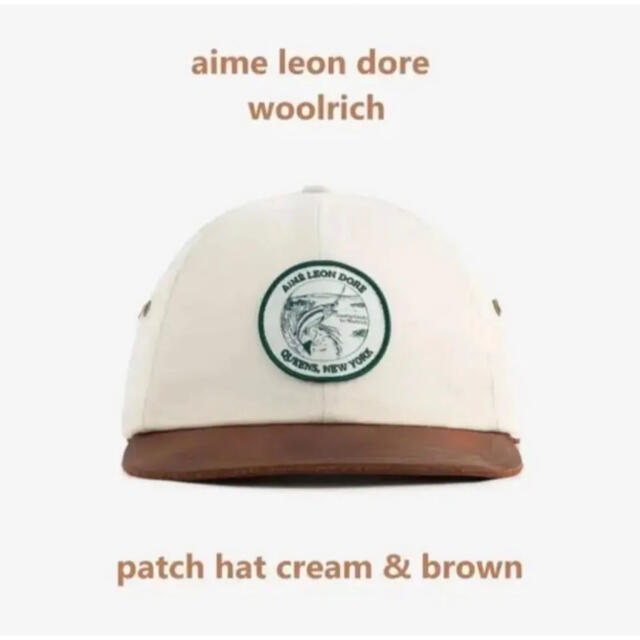 【レビューを書けば送料当店負担】 Aime Leon c BRANCH Hat Patch Woolrich キャップ