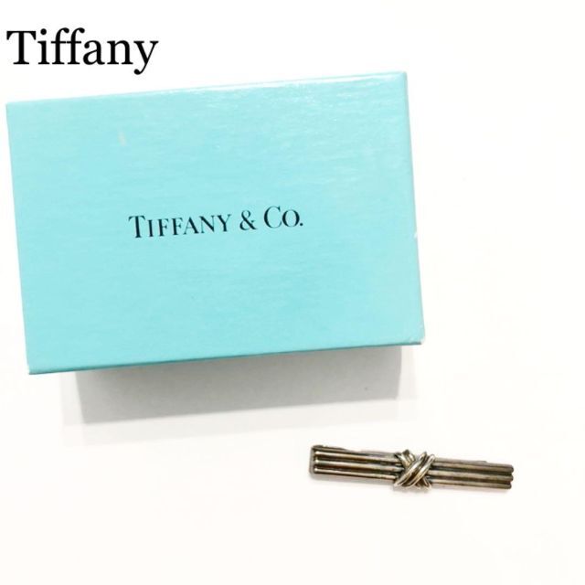 Tiffany ティファニー　ネクタイピン　タイピン　シグネチャー