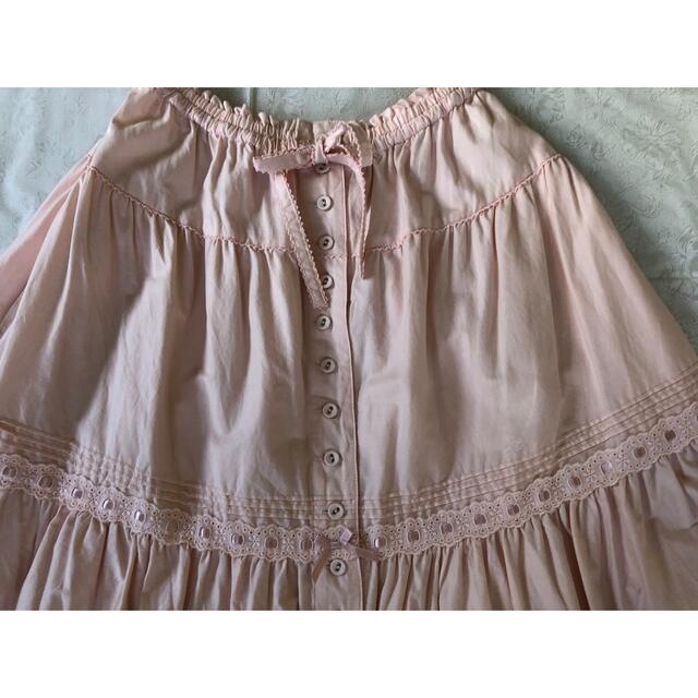 ピンクハウス♡【未着用】いちご????レース使用のかわいいロング