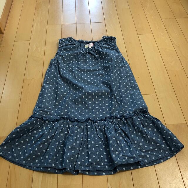 motherways(マザウェイズ)のmotherways　マザウェイズ　ワンピース　130 キッズ/ベビー/マタニティのキッズ服女の子用(90cm~)(ワンピース)の商品写真