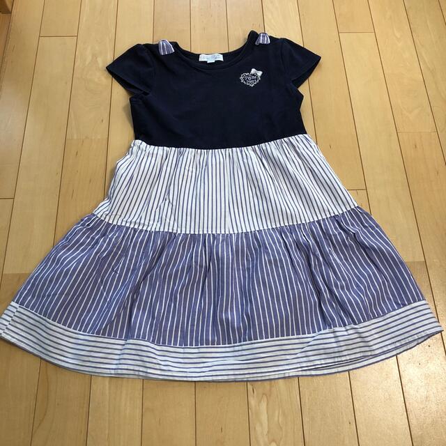 motherways(マザウェイズ)のmotherways マザウェイズ　ワンピース　130 キッズ/ベビー/マタニティのキッズ服女の子用(90cm~)(ワンピース)の商品写真