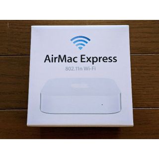 アップル(Apple)のApple AirMac Express A1392 初期化済み(PC周辺機器)