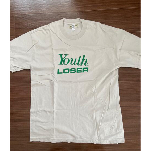 【最安値】Youth Loser BIG LOGO T SHIRT CEMENT
