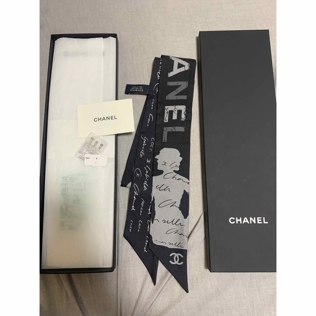 シリーズ シャネル 22B chanel 新作 スカーフ ツイリー ヘアバンド
