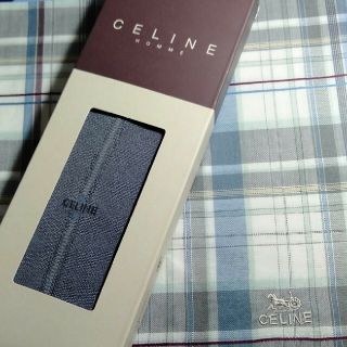 セリーヌ(celine)の「87」セリーヌハンカチソックスセット(ハンカチ/ポケットチーフ)