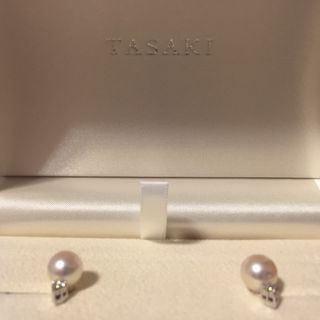 タサキ(TASAKI)のお値下げ致しました！TASAKIパールダイヤピアス (ピアス)