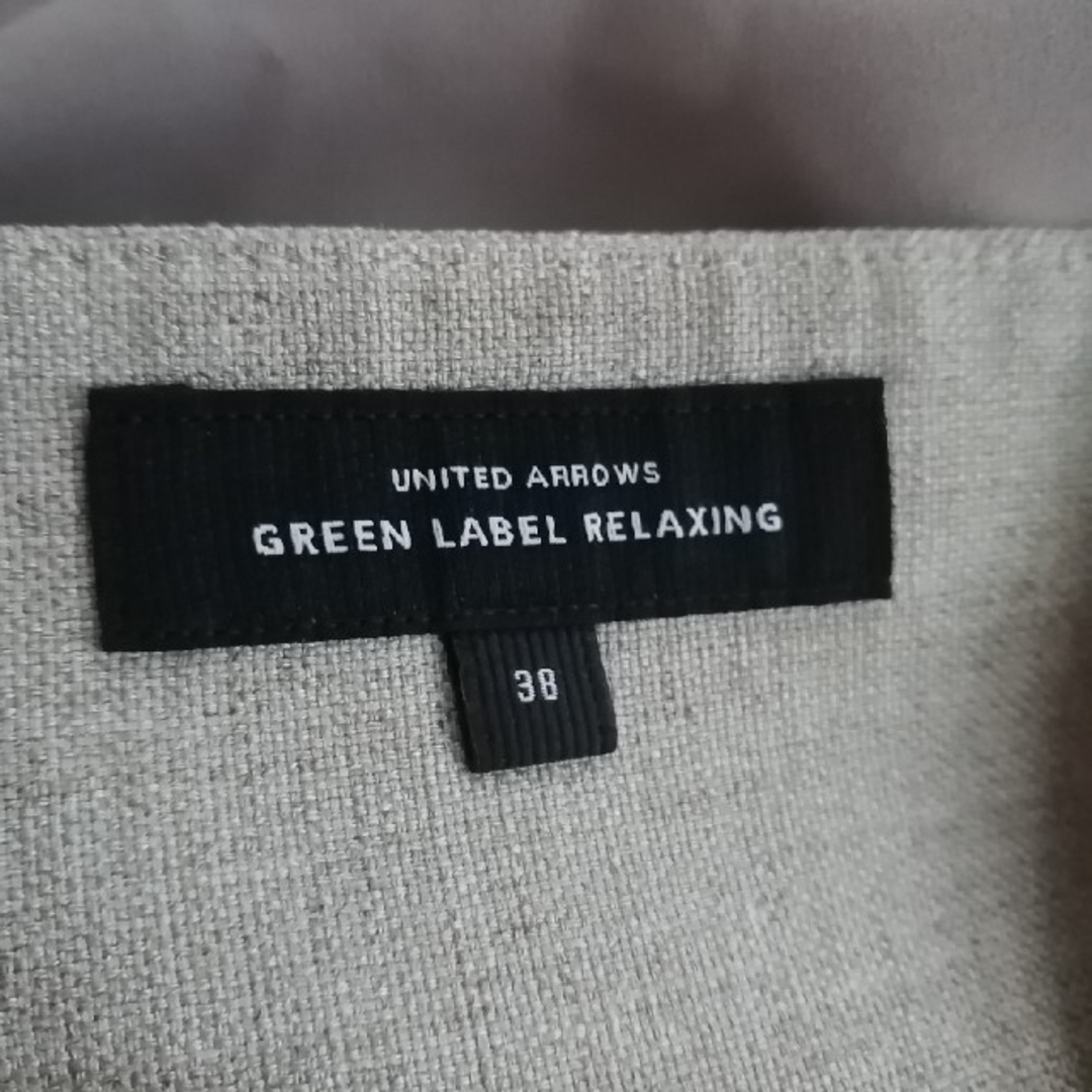 UNITED ARROWS green label relaxing(ユナイテッドアローズグリーンレーベルリラクシング)のgreen label relaxing リネンライクワイドパンツ レディースのパンツ(カジュアルパンツ)の商品写真