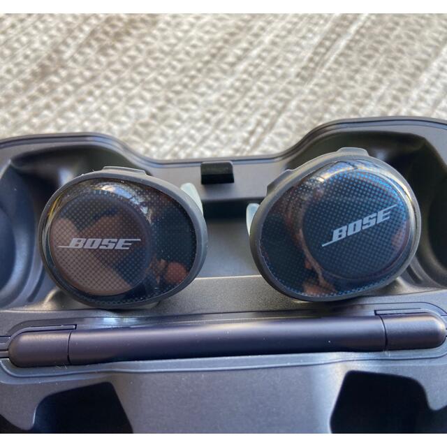 BOSE(ボーズ)の美品　BOSE SOUND SPORT FREE WIRELESS スマホ/家電/カメラのオーディオ機器(ヘッドフォン/イヤフォン)の商品写真