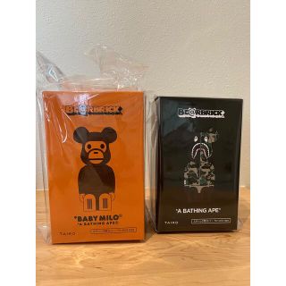 アベイシングエイプ(A BATHING APE)のBAPE BE@RBRICK SHARK&BABY MILO(その他)