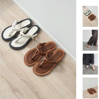 トゥデイフル(TODAYFUL)のTODAYFULの2021夏商品「Tong Slide Sandals」(サンダル)