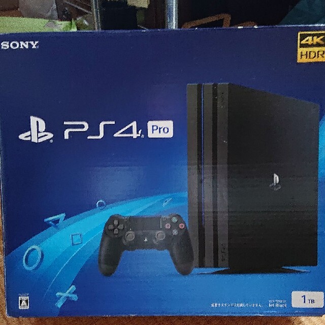 PS4 Pro CUH-7200BB01 1TB ジェット・ブラック 箱痛みあり