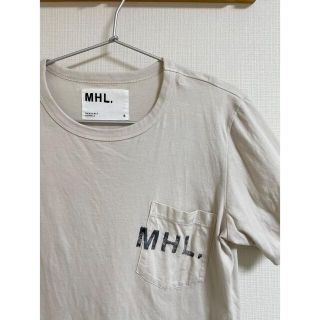 マーガレットハウエル(MARGARET HOWELL)の【美品】MHL. エムエイチエル ロゴ Tシャツ(Tシャツ/カットソー(半袖/袖なし))