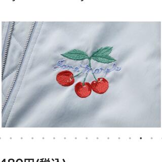 JaneMarple - ジェーンマープルCherry embroidery flight jacketの通販 ...