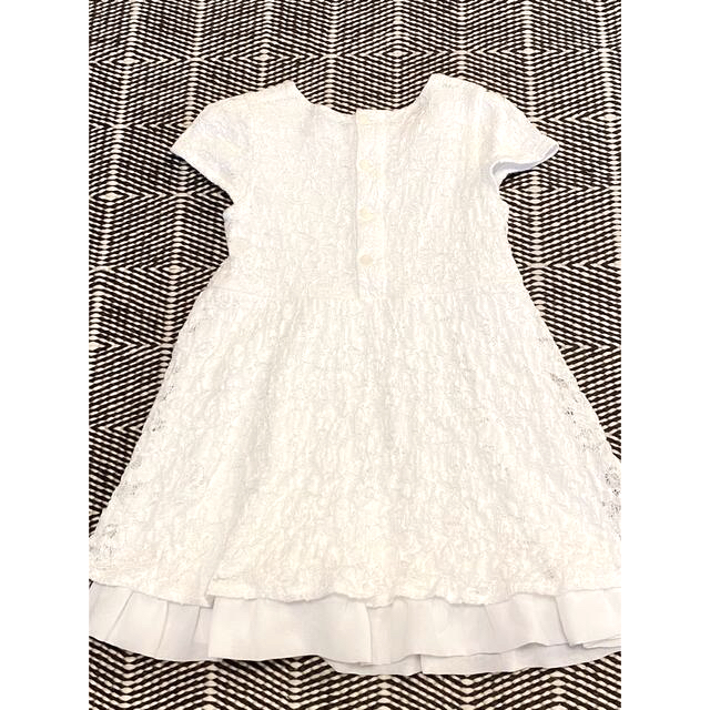 COMME CA FOSSETTE ワンピース　ドレス　付け襟　100 　発表会 キッズ/ベビー/マタニティのキッズ服女の子用(90cm~)(ドレス/フォーマル)の商品写真