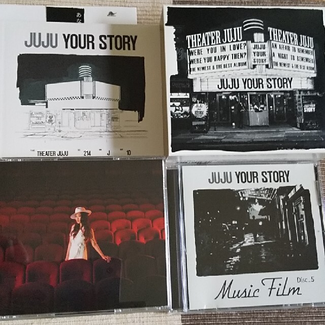 【美品】お値下げ JUJU YOUR STORY（初回生産限定盤）4CD+DVD エンタメ/ホビーのCD(ポップス/ロック(邦楽))の商品写真